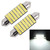 2 PCS 41mm DC12V / 1.2W / 6000K / 80LM 49LEDs SMD-3014 Car License Plate Light / Dome Light, with Decoder