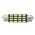 2 PCS 2W 100 LM 6000K 36MM Bicuspid Port Car Dome Lamp LED Reading Light with 16 SMD-4014 LED Lamps, DC 12V