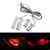 4 PCS Universal Car LED Inner Handle Light Atmosphere Lights Decorative Lamp DC12V / 0.5W Cable Length: 75cm