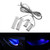 4 PCS Universal Car LED Inner Handle Light Atmosphere Lights Decorative Lamp DC12V / 0.5W Cable Length: 75cm