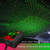 C208 5V 0.1W IPX4 USB Car Rotating Star Lights Red Green Starry Sky Atmosphere Lamp