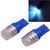 2 PCS T10 1.5W 60LM 1 LED Dark Blue COB LED Brake Light for Vehicles, DC12V
