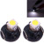 2 PCS T3 White Light 0.1W 5LM 1 LED SMD 3528 LED Instrument Light Bulb Dashboard Light for Vehicles, DC 12V