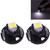2 PCS T4.2 White Light 0.1W 5LM 1 LED SMD 3528 LED Instrument Light Bulb Dashboard Light for Vehicles, DC 12V
