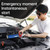 TS03C 6000mAh + EVA Bag Car Emergency Start Power Supply Air Pump Integrated Machine, Low Version