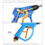 High Pressure Long Fixed Foam Gun for Self-service Car Washing Machine, Outer Wire: 22x 1.5