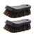 2 PCS Car Horsehair Interior Leather Brush