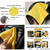 Double-Sided Towel Car Wash Gloves