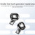 M33 IPX5 Semi-in-ear Smart Noise Reduction Bluetooth Headset with Charging Compartment