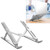 Aluminum Alloy Laptop Height Extender Holder Stand Folding Portable Computer Heat Dissipation Bracket, Size: 24x16.5x5.5cm
