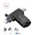 Richwell 3 in 1 32G Type-C + Micro USB + USB 3.0 Metal Flash Disk with OTG Function