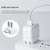 10W 5V 2.4A USB Power Adapter Travel Charger, US Plug