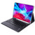 X-11BC Skin Plain Texture Detachable Bluetooth Keyboard Tablet Case for iPad Pro 11 inch 2020 / 2018, with Touchpad & Pen Slot