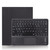 X-11BC Skin Plain Texture Detachable Bluetooth Keyboard Tablet Case for iPad Pro 11 inch 2020 / 2018, with Touchpad & Pen Slot