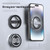 R-JUST SJ20-2 Zinc Alloy Magnetic Bottle Opener Cellphone Holder With No Trace Sticker