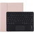 TG-102BC Detachable Bluetooth Black Keyboard + Microfiber Leather Tablet Case for iPad 10.2 inch / iPad Air (2019), with Touch Pad & Pen Slot & Holder