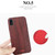 For iPhone X MOFI Element Series Wood Texture Soft Protective Back Cover Case