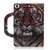 Tiger Pattern Horizontal Flip Leather Case for iPad Mini(2019) / Mini 1 / 2 / 3 / 4, with Holder & Card Slot & Wallet