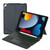 T102-AS For iPad 10.2 2021/2020/2019 / Air 3 10.5/Pro 10.5 Touch Backlight Split Type Bluetooth Keyboard Leather Case