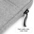 Shockproof Canvas + Space Cotton + Plush Protective Bag for iPad Air 10.5 inch 2019