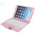 SPM01 For iPad mini 5 / 4 / 3 / 2 / 1 Litchi Texture Detachable Plastic Bluetooth Keyboard Leather Tablet Case with Stand Function