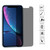 For iPhone XR 0.4mm 9H Surface Hardness 180 Degree Privacy Anti Glare Screen Protector