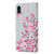 For iPhone X Half Flower Pattern Horizontal Flip Leather Case with Holder & Card Slots & Photo Frame & Wallet