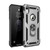 For iPhone XR Armor Shockproof TPU + PC Protective Case with 360 Degree Rotation Holder