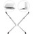 Universal Aluminum Alloy Cooling Stand Foldable Height Extender Holder for 12-17 inch PC iPad Notebook