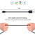 2 PCS HAWEEL 1m High Speed 8 pin to USB Sync and Charging Cable Kit for iPhone, iPad