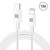 HAWEEL 25W 3A USB-C / Type-C to 8 Pin PD Fast Charging Cable for iPhone, iPad, Cable Length:1m