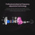 KZ ZSN Circle Iron Moving Iron Quad-core Wired Control In-ear Mega Bass HiFi Earphone without Microphone