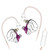 KZ ZSN Circle Iron Moving Iron Quad-core Wired Control In-ear Mega Bass HiFi Earphone with Microphone