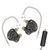 KZ ZSN Circle Iron Moving Iron Quad-core Wired Control In-ear Mega Bass HiFi Earphone with Microphone