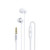 REMAX RM-208 In-Ear Stereo Sleep Earphone with Wire Control + MIC, Support Hands-free