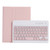 C06B Ultra-thin Candy Colors Bluetooth Keyboard Tablet Case for iPad mini 6, with Stand & Pen Slot