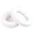 1 Pair Leather Sponge Protective Case for Steelseries Arctis 3 Pro  / Ice 5 / Ice 7 Headphone (White)