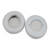 2 PCS For Razer Kraken 7.1 V2 Pro Headphone Cushion Sponge Grey Net Cover Earmuffs Replacement Earpads