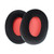 2 PCS For Kingston KHX-HSCP / HyperX Cloud II Headphone Cushion Flannel Red Net Sponge Cover Earmuffs Replacement Earpads