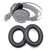 2 PCS For Kingston Hyper X Cloud Revolver S Soft Sponge Earphone Protective Cover Earmuffs