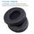 2 PCS For Sennheiser HD202 / HD212 / HD437 / HD447 / HD457 / HD497 Headphone Cushion Sponge Cover Earmuffs Replacement Earpads