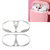 For AirPods Pro 3 Dustproof Inner Cover Frame Metal Sticker