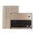 FT-1038E Detachable Bluetooth 3.0 Aluminum Alloy Keyboard + Lambskin Texture Leather Tablet Case for iPad Air / Air 2 / iPad Pro 9.7 inch, with Pen Slot / Water Repellent / Three-gear Angle Adjustment / Magnetic / Sleep Function