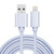 3m 3A Woven Style Metal Head 8 Pin to USB Data / Charger Cable