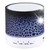 A9 Mini Portable Glare Crack Bluetooth Stereo Speaker with LED Light, Built-in MIC, Support Hands-free Calls & TF Card