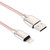 1m Woven 108 Copper Cores 8 Pin to USB Data Sync Charging Cable for iPhone, iPad