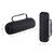 2 in 1 Hard PU Carry Zipper Storage Box Bag + Soft Silicone Cover for JBL Charge 3 Bluetooth Speaker with Shoulder Strap