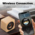 Q1 Wooden Mini Portable Mega Bass Wireless Bluetooth Speaker