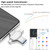 4 in 1 32GB USB 3.0 + 8 Pin + Mirco USB + USB-C / Type-C Dual-use Flash Drive with OTG Function
