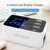 CDA30 20W 3 USB Ports + USB-C / Type-C Ports Multi-function Charger with LED Display, UK Plug